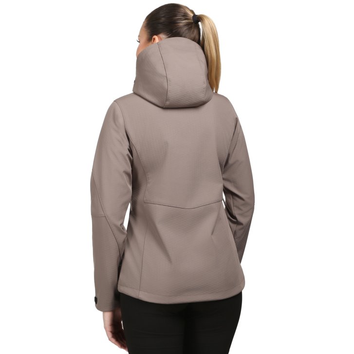 ALPINE PRO - HOORA 2 DÁMSKÁ SOFTSHELLOVÁ BUNDA S MEMBRÁNOU