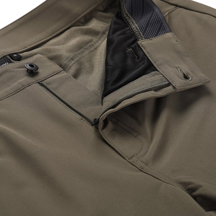 ALPINE PRO - WEDER 2 PÁNSKÉ SOFTSHELLOVÉ CAPRI KALHOTY