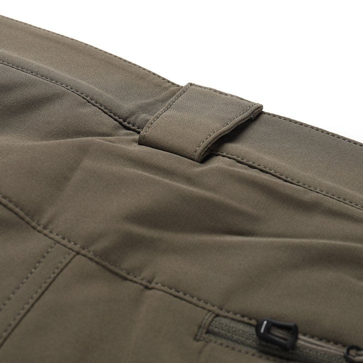 ALPINE PRO - WEDER 2 PÁNSKÉ SOFTSHELLOVÉ CAPRI KALHOTY