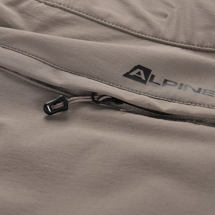 ALPINE PRO - AKAN 3 PÁNSKÉ SOFTSHELLOVÉ KALHOTY