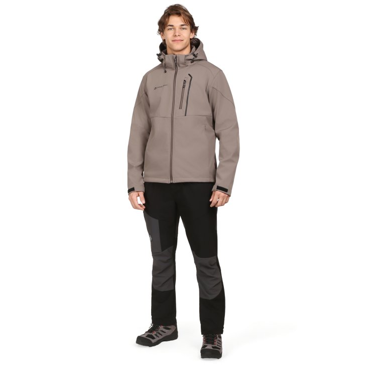 ALPINE PRO - AKAN 3 PÁNSKÉ SOFTSHELLOVÉ KALHOTY
