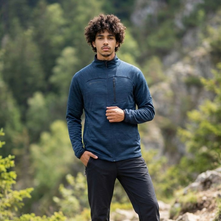 ALPINE PRO - ONNEC 3 PÁNSKÁ RYCHLESCHNOUCÍ MIKINA