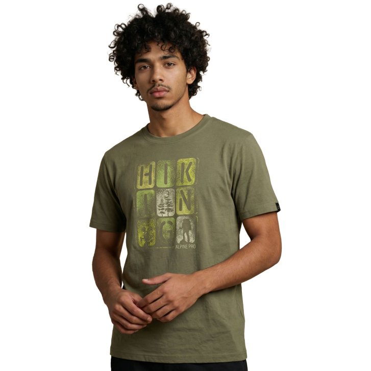 ALPINE PRO - BOLEN 2 PÁNSKÉ RYCHLESCHNOUCÍ TRIKO S COOL DRY