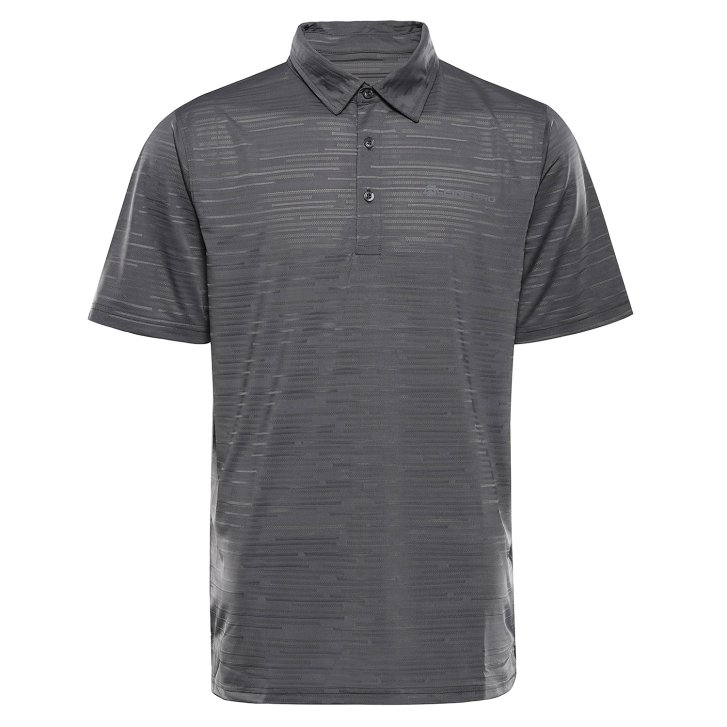 ALPINE PRO - GEZER PÁNSKÉ FUNKČNÍ POLO TRIKO S UV OCHRANOU