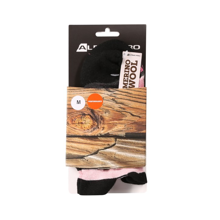 ALPINE PRO - WERDE KOTNÍKOVÉ PONOŽKY Z MERINO VLNY