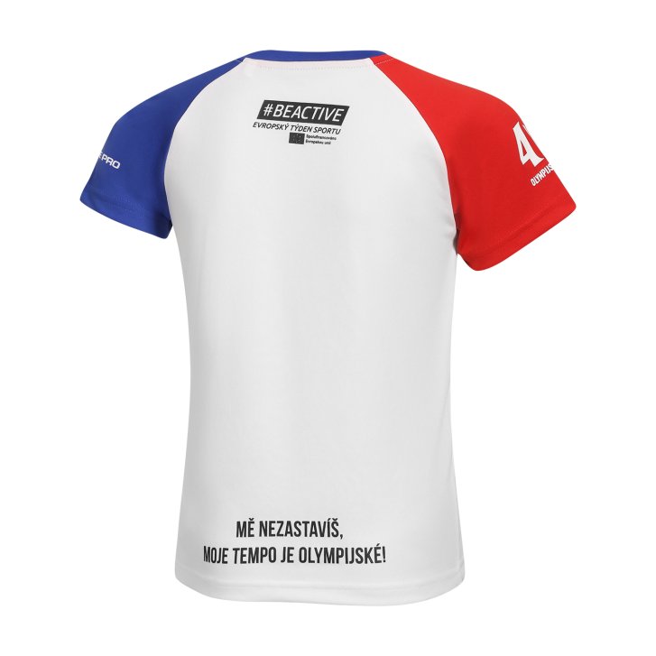ALPINE PRO - ETSO DĚTSKÉ RYCHLESCHNOUCÍ TRIKO - OLYMPIC DAY