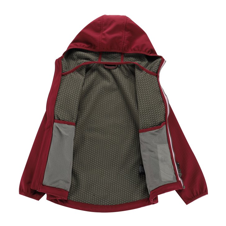 ALPINE PRO - HOORO 2 DĚTSKÁ SOFTSHELLOVÁ BUNDA