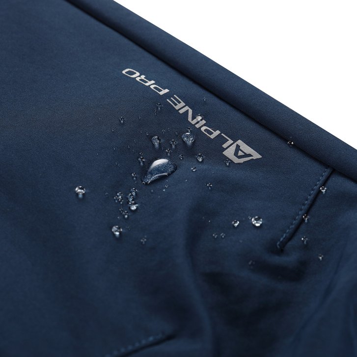 ALPINE PRO - ZORTO 2 DETSKÉ SOFTSHELLOVÉ KALHOTY