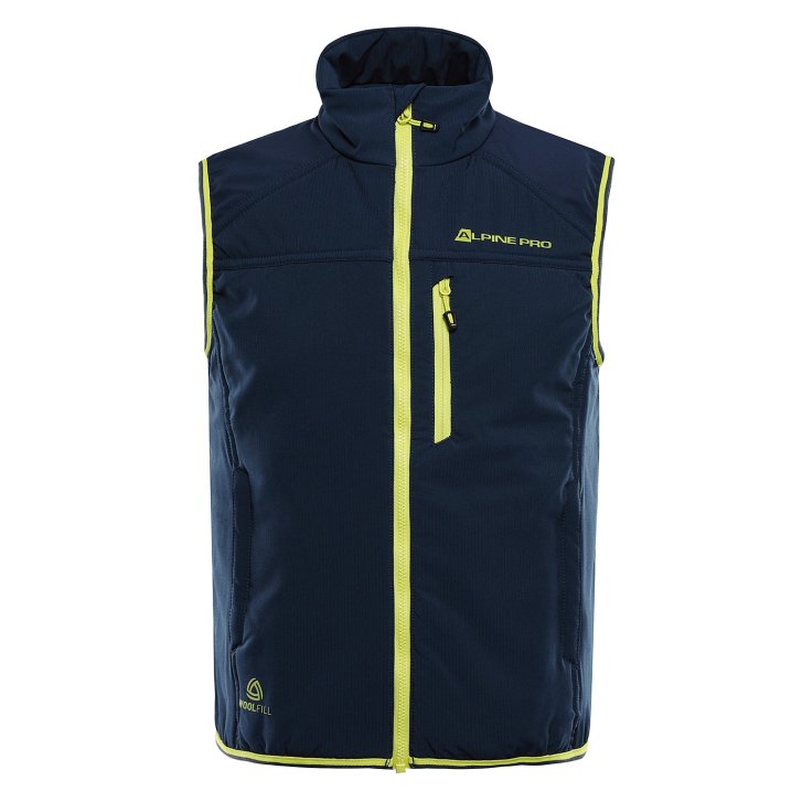ALPINE PRO - NERCO DĚTSKÁ VESTA S MERINO VÝPLNÍ