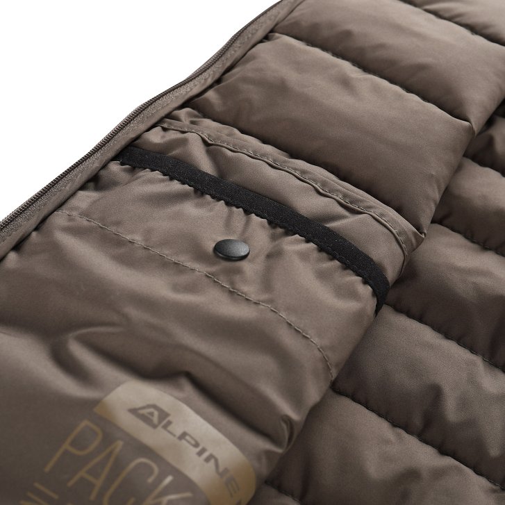 ALPINE PRO - RETERA DÁMSKÁ PÉŘOVÁ BUNDA S VODOODPUDIVOU ÚPRAVOU
