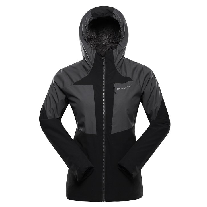 ALPINE PRO - TEMUNA DÁMSKÁ OUTDOOROVÁ BUNDA S MEMBRÁNOU PTX
