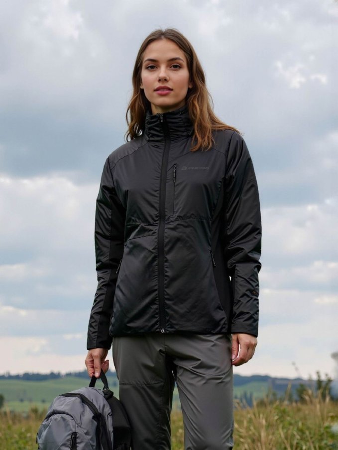 ALPINE PRO - GEREDA DÁMSKÁ ULTRALEHKÁ ZATEPLENÁ SPORTOVNÍ BUNDA