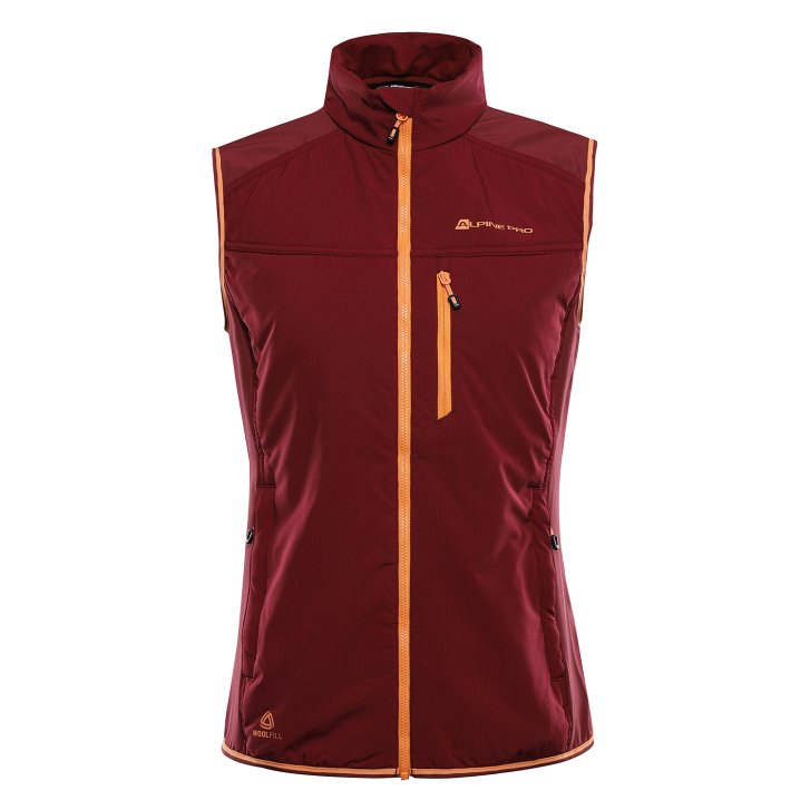ALPINE PRO - NERCA 2 DÁMSKÁ VESTA S MERINO VÝPLNÍ