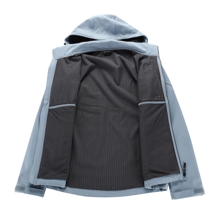 ALPINE PRO - HOOR 2 PÁNSKÁ SOFTSHELLOVÁ BUNDA S MEMBRÁNOU