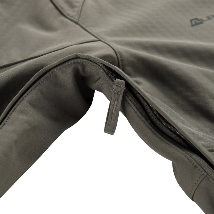 ALPINE PRO - HOOR 2 PÁNSKÁ SOFTSHELLOVÁ BUNDA S MEMBRÁNOU