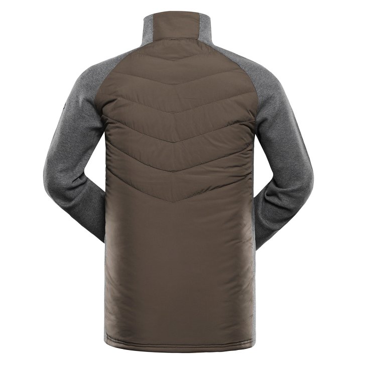 ALPINE PRO - JORW 2 PÁNSKÁ MIKINA S NANOTEX AQUAPEL
