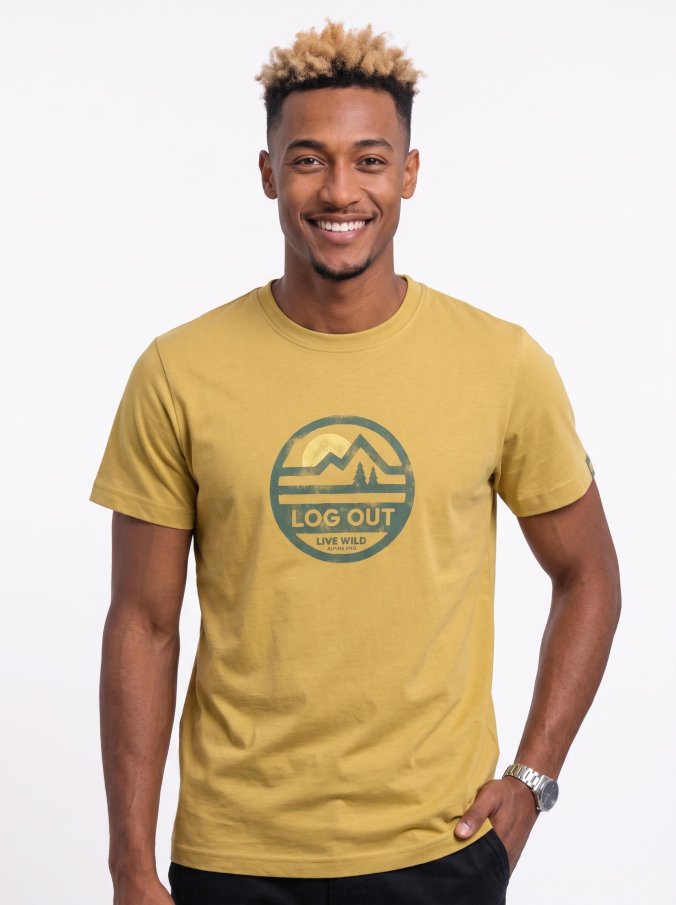 ALPINE PRO - TERMES 4 PÁNSKÉ TRIKO Z ORGANICKÉ BAVLNY